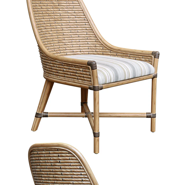 Keeling woven side chair and farmington rectangular dinning table — Скачать