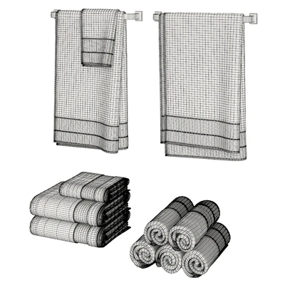 White Towels Set — Ver 2