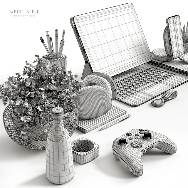 Workspace green apple — Descargar