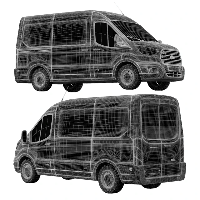 Ford Transit DHL — Descargar