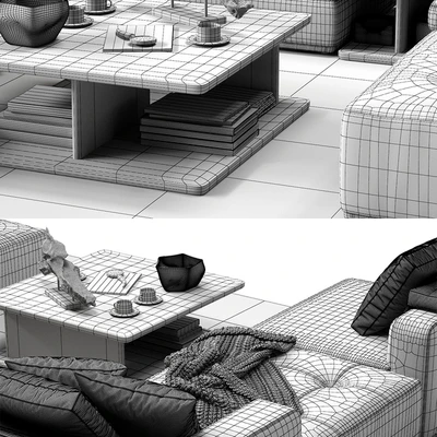 Molteni & C ALBERT Corner Sofa — Ver 3