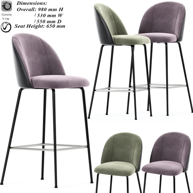 Mystere Bar Stool — Descargar
