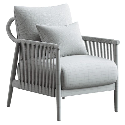 Brena Upholstered Armchair — Ver 5