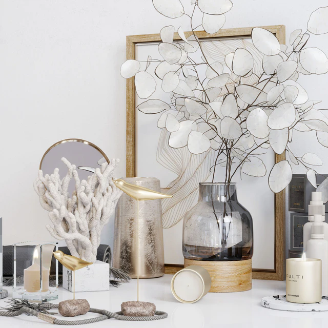 Decorative set with Lunaria — Скачать