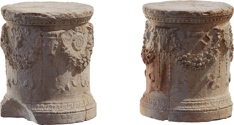 roman marble ornate plinth 001 — Descargar