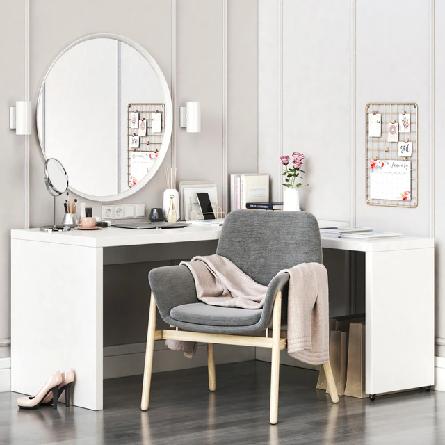 IKEA MALM corner dressing table and workplace — Descargar