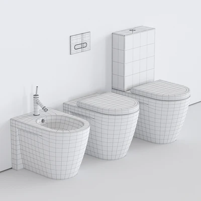 Duravit Starck 2 WC — Ver 3