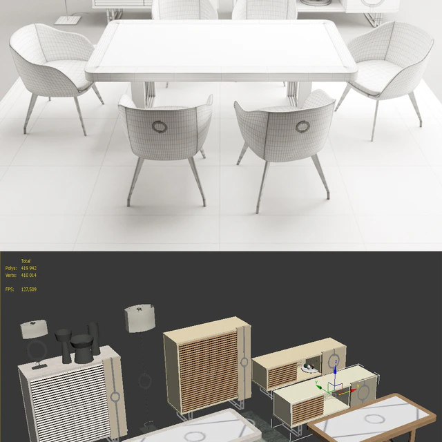 Concept Dining Rhombus — Descargar
