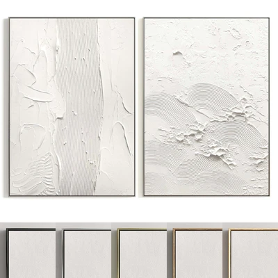 Plaster Two Photo Frames T-361 — Ver 1