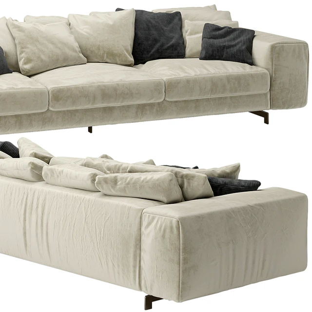 Диван DePadova Landscape sofa — Скачать