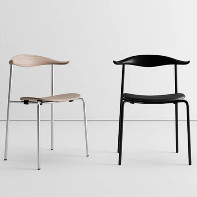 Carl Hansen dining set + Waldorf Triple light — Ver 2