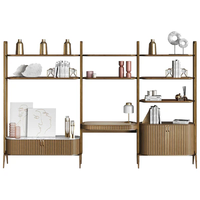 EDEN-ROCK Bookcase with 3 elements Design Sacha Lakic — Вид 4
