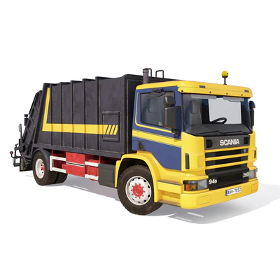SCANIA-P94-GARBAGE-TRUCK — Вид 1