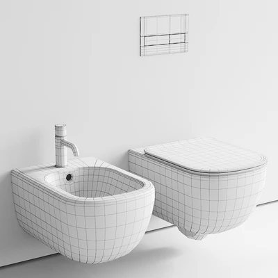 Ceramica Cielo Era Wall-Hung WC Set 2 — Ver 4