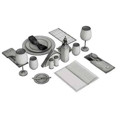 Restaurant table decorative set — Ver 3