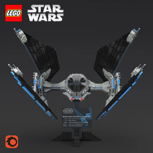 LEGO SW Tie Interceptor — Descargar