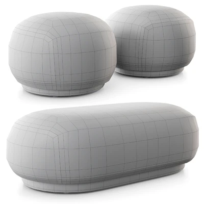 Rico Pouf And Ottoman By Ferm Living — Вид 6