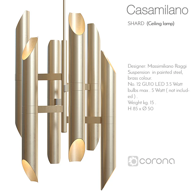 Casamilano shard ceiling lamp — Descargar