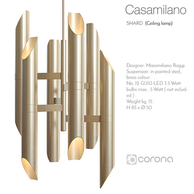 Casamilano shard ceiling lamp — Ver 1