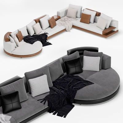 Minotti modular connery sofa — Ver 6