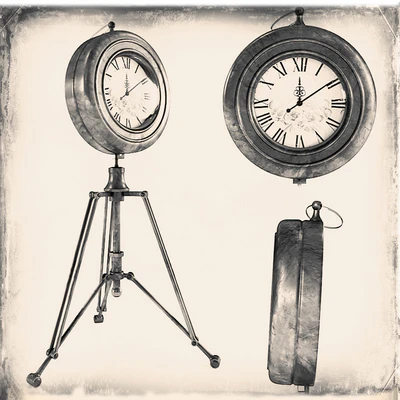 Retro clock — Ver 3