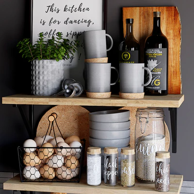 Decorative set for the kitchen 6 — Ver 3