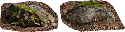 mossy granite rock 003 — Скачать