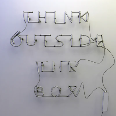 Neon Sign (Think Outside The Box) — Вид 2