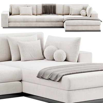 Sepia Corner Sofa — Вид 3