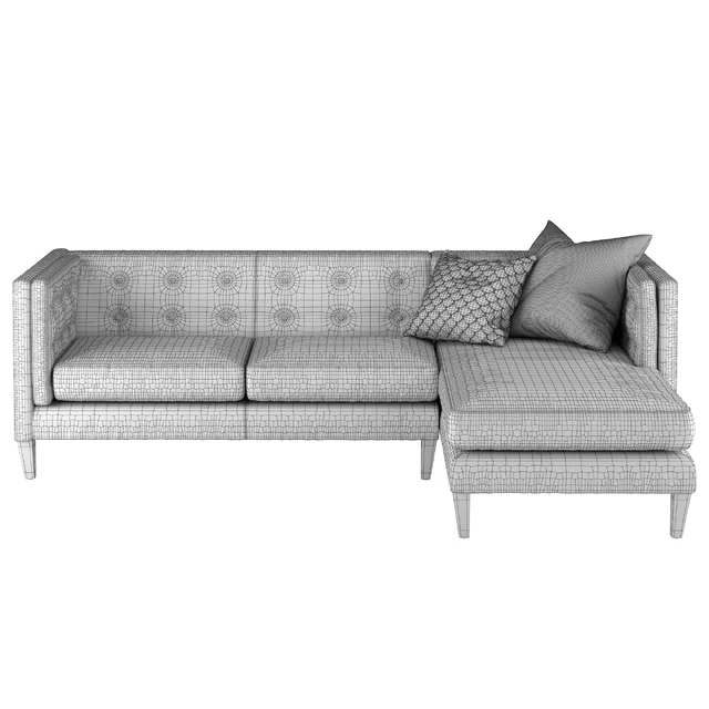 Crate and Barrel Aidan sectional sofa — Descargar