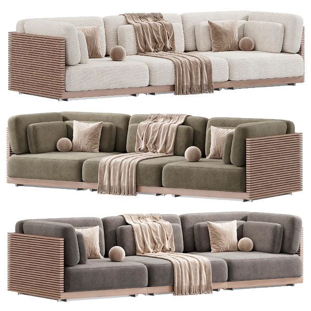 Caicos Sofa 3 — Скачать