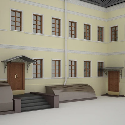 The building of Moscow Street. Bersenevskaya embankment 16s9 — Ver 2