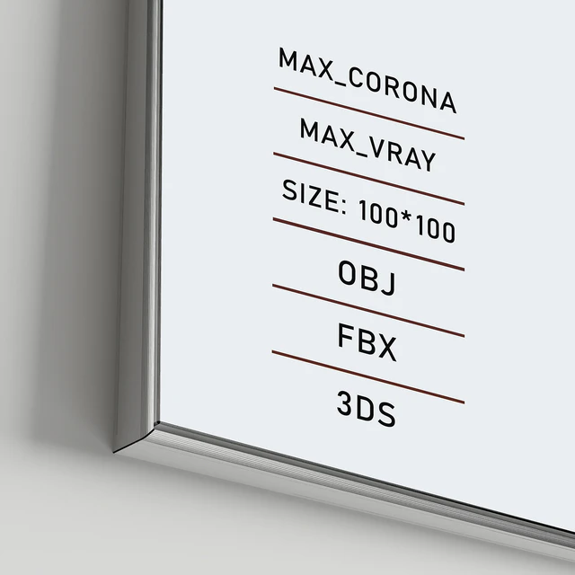 Plaster two square photo frames T-108 — Descargar