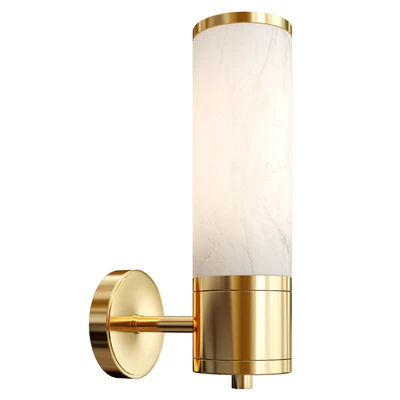Brass Marble Wall Lamp — Ver 4