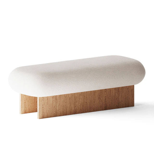 L'art Double ottoman by Fomu — Скачать