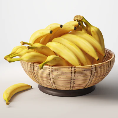 Bananas in basket — Вид 1