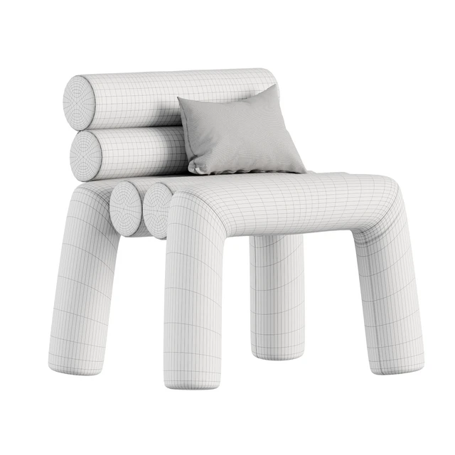 Beige Velvet Accent Chair — Скачать