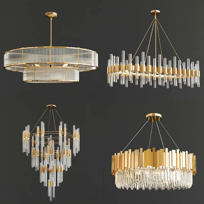 Four Exclusive Chandelier Collection 16 — Ver 1