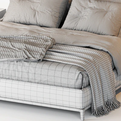 Minotti Andersen Quilt Bed — Ver 4