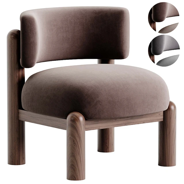 Harper Shearling Accent Chair — Descargar