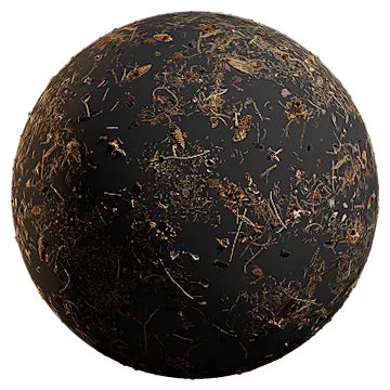 pine forest floor debris 001 — Скачать