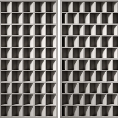 Modular decorative partition MISTRAL by Mutina — Ver 5