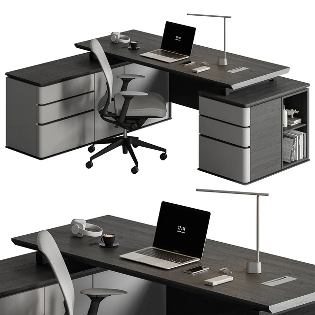 Manager Set - Office Furniture 442 — Скачать