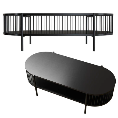 Coffee table Haris Black from Divan ru — Ver 3