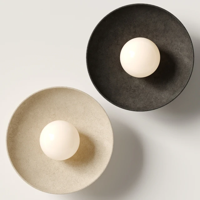 Handmade Ceramic Dish Wall Sconce - Lighting Collective — Скачать