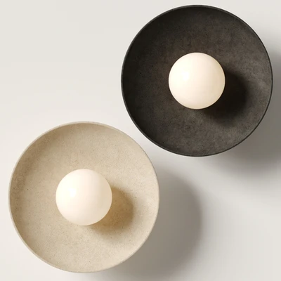 Handmade Ceramic Dish Wall Sconce - Lighting Collective — Вид 3