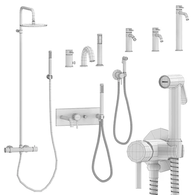 Paffoni Light set 2 | С регулируемым шлангом для душа — Вид 5