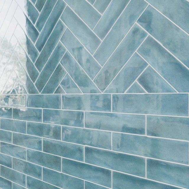 Opal Collection Rustic Style Ceramic Tiles 7.5 × 30 Brick — Descargar