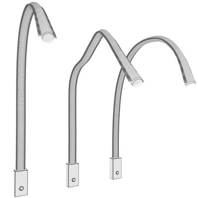 Wall lamp Flexiled Ap L90 Leather from Contardi — Ver 4