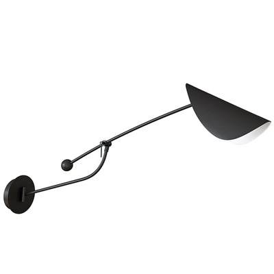 Funambule Adjustable Contemporary Metal Wall Light — Ver 3